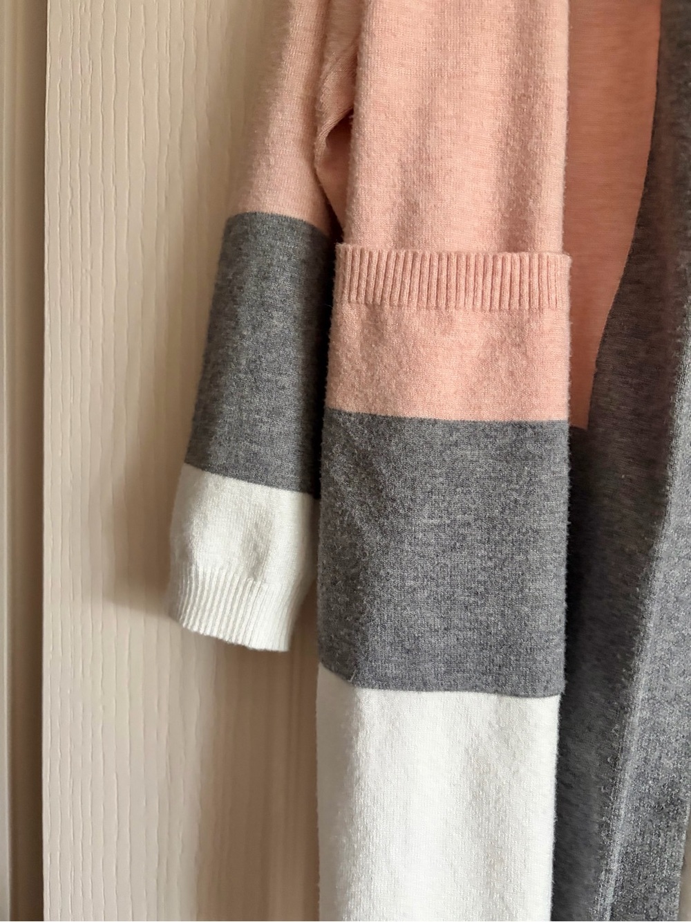 Vila Milano Open Front Hooded Cardigan - Picture 3 of 5